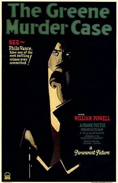 The Greene Murder Case (1929) afişi The Greene Murder Case (1929) afişi