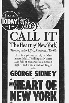 The Heart of New York (1932) afişi