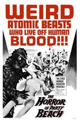 The Horror Of Party Beach (1964) afişi The Horror Of Party Beach (1964) afişi