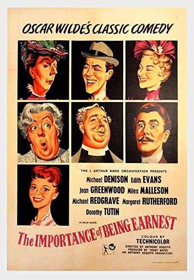 The Importance Of Being Earnest (1952) afişi The Importance Of Being Earnest (1952) afişi