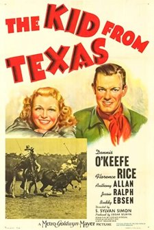 The Kid From Texas (1939) afişi