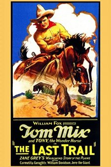 The Last Trail (1927) afişi