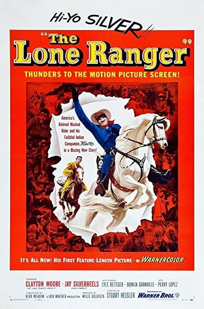 The Lone Ranger (1956) afişi The Lone Ranger (1956) afişi