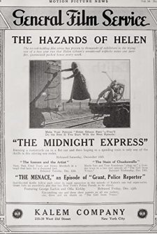 The Midnight Express (1916) afişi