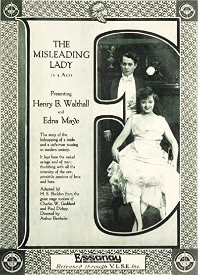 The Misleading Lady (1916) afişi The Misleading Lady (1916) afişi
