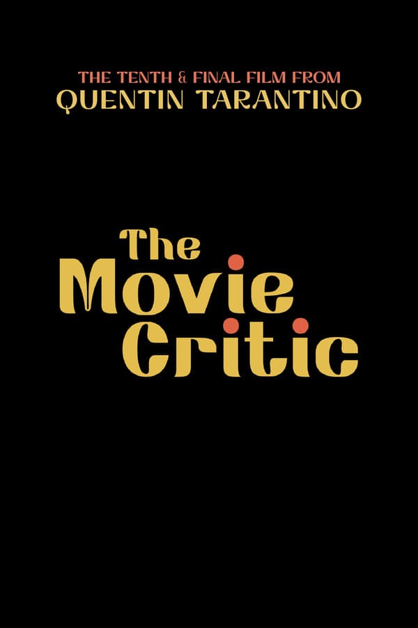 The Movie Critic afişi The Movie Critic afişi