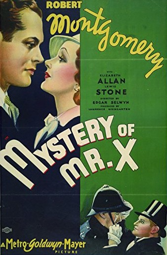 The Mystery Of Mr. X (1934) afişi The Mystery Of Mr. X (1934) afişi