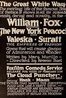 The New York Peacock (1917) afişi