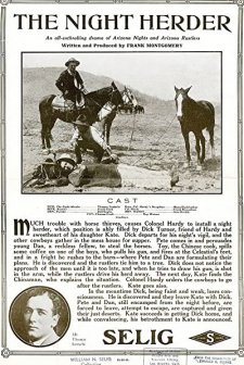 The Night Herder (1911) afişi