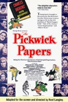 The Pickwick Papers (1952) afişi