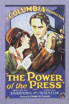 The Power Of The Press (1928) afişi