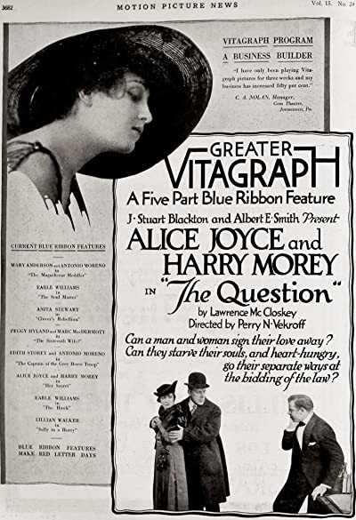 The Question (1917) afişi The Question (1917) afişi