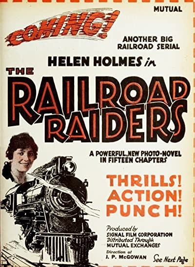 The Railroad Raiders (1917) afişi The Railroad Raiders (1917) afişi