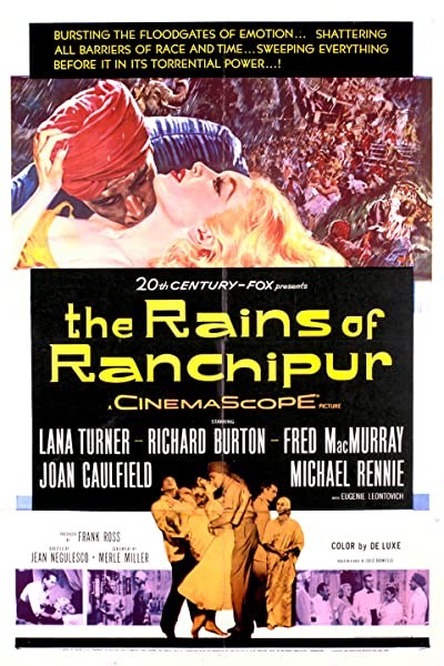 The Rains Of Ranchipur (1955) afişi The Rains Of Ranchipur (1955) afişi