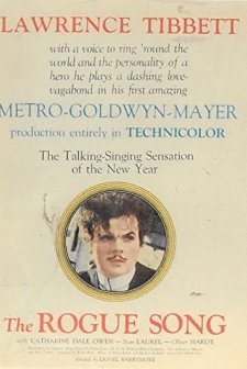 The Rogue Song (1930) afişi
