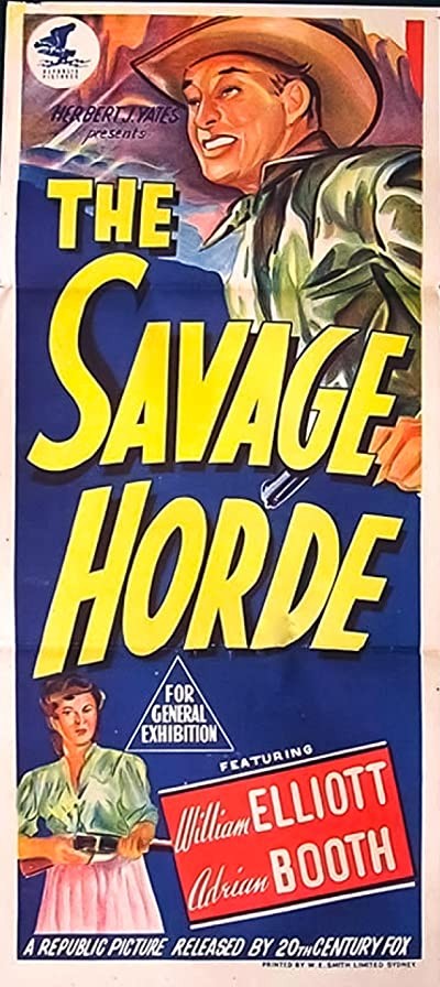 The Savage Horde (1950) afişi The Savage Horde (1950) afişi