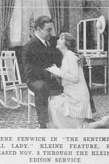 The Sentimental Lady (1915) afişi