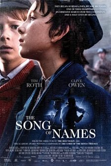 The Song Of Names (2019) afişi