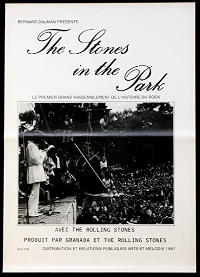The Stones In The Park (1969) afişi The Stones In The Park (1969) afişi