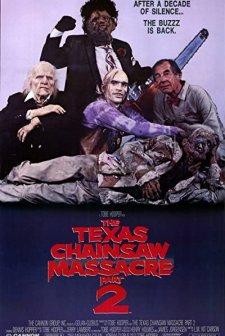 The Texas Chainsaw Massacre 2 (1986) afişi
