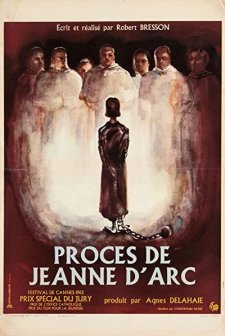 The Trial of Joan of Arc (1962) afişi