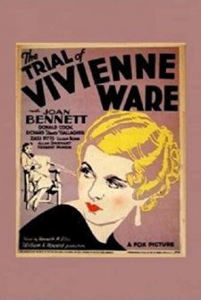 The Trial Of Vivienne Ware (1932) afişi