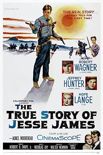 The True Story Of Jesse James (1957) afişi The True Story Of Jesse James (1957) afişi