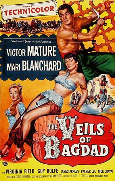 The Veils Of Bagdad (1953) afişi The Veils Of Bagdad (1953) afişi