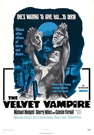 The Velvet Vampire (1971) afişi The Velvet Vampire (1971) afişi