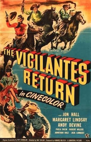 The Vigilantes Return (1947) afişi The Vigilantes Return (1947) afişi