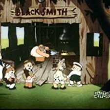 The Village Smithy (1936) afişi