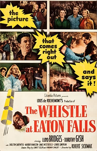 The Whistle At Eaton Falls (1951) afişi The Whistle At Eaton Falls (1951) afişi