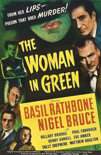 The Woman in Green (1945) afişi The Woman in Green (1945) afişi