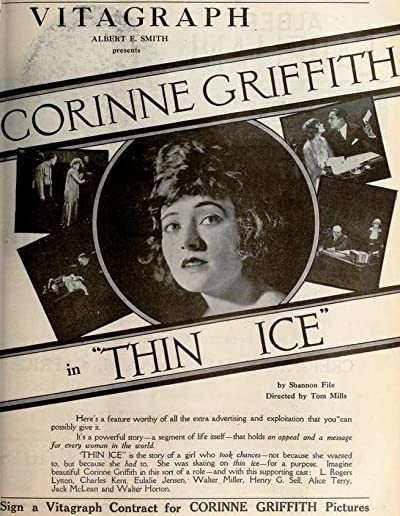 Thin ıce () (1919) afişi Thin ıce () (1919) afişi