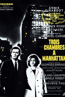 Three Rooms in Manhattan (1965) afişi