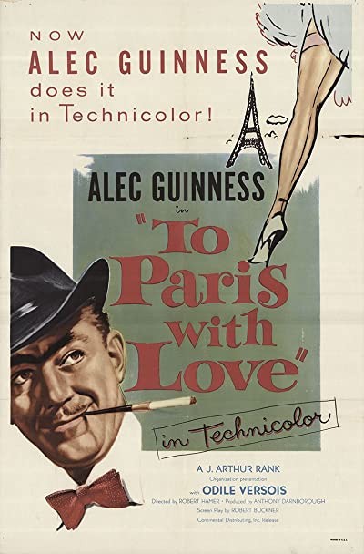 To Paris With Love (1955) afişi To Paris With Love (1955) afişi
