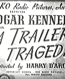 Trailer Tragedy (1940) afişi