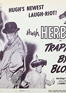 Trapped By A Blonde (1949) afişi