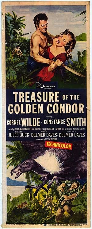 Treasure Of The Golden Condor (1953) afişi Treasure Of The Golden Condor (1953) afişi