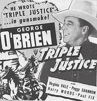 Triple Justice (1940) afişi Triple Justice (1940) afişi