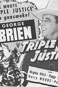 Triple Justice (1940) afişi