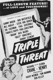Triple Threat (1948) afişi