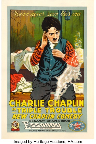 Triple Trouble (1918) afişi Triple Trouble (1918) afişi