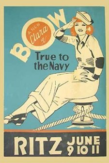 True To The Navy (1930) afişi