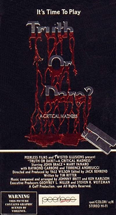 Truth Or Dare?: A Critical Madness (1986) afişi Truth Or Dare?: A Critical Madness (1986) afişi