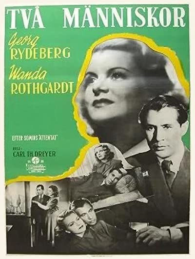 Två Människor (1945) afişi Två Människor (1945) afişi