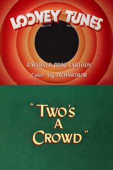 Two's A Crowd (1950) afişi