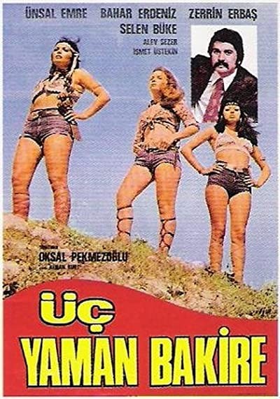 Üç Yaman Bakire (1975) afişi Üç Yaman Bakire (1975) afişi