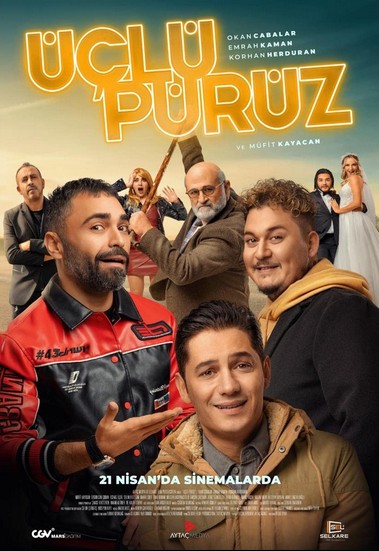 Üçlü Pürüz (2023) afişi Üçlü Pürüz (2023) afişi