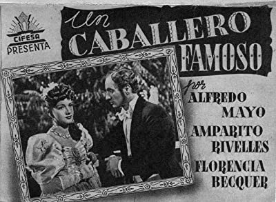 Un caballero famoso (1943) afişi Un caballero famoso (1943) afişi